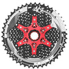 Sunrace Cassette a 10 velocità CS-MX3 11-46T Rosso nero