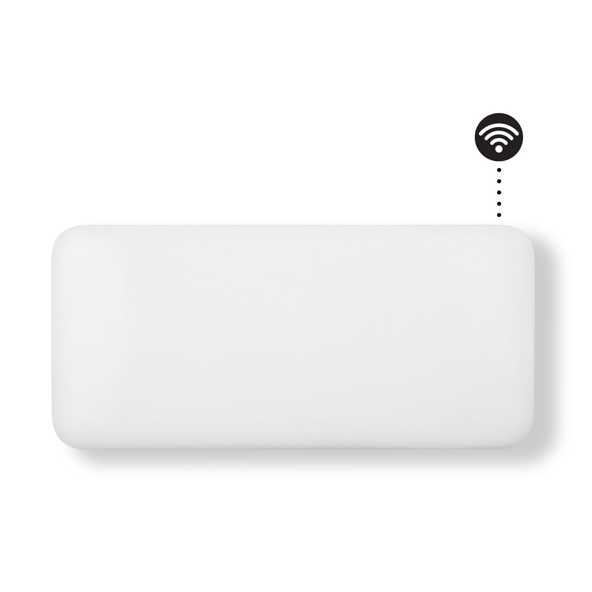 Panel calefactor wifi mill steel pa1500wifi4a con base, convector de 1500 vatios (blanco, wifi 2,4 ghz (wifi 6), bluetooth 5.2, zigbee 3.0 + app)