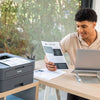 Impresora láser Brother hl-l2445dw (gris oscuro)