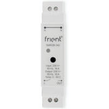 Frient smart din relay relais (lichtgrijs, zigbee) - afbeelding 1
