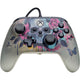 Controlador con cable powera Advantage plus para xbox series x|s - bloom gloom (silver, xbox series x|s, xbox one, PC)