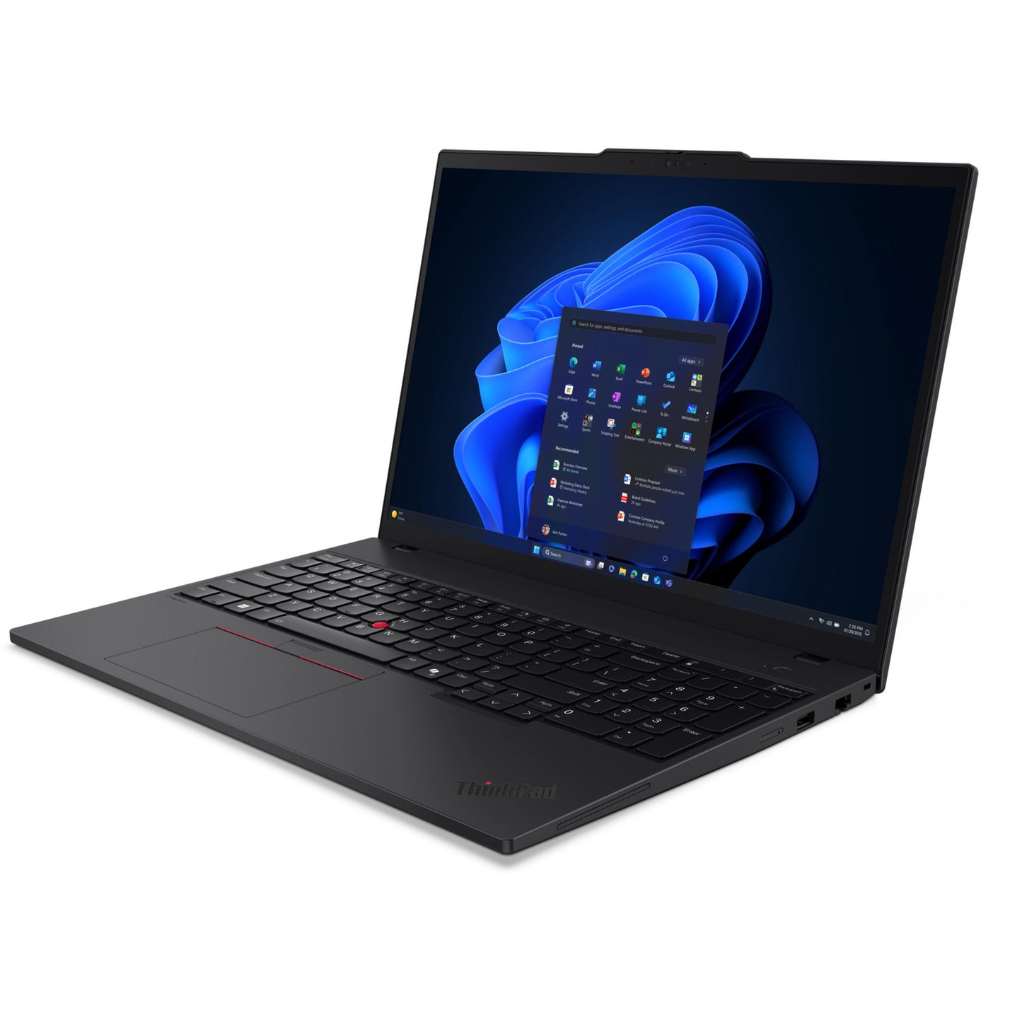 Laptop Lenovo thinkpad t16 gen 4 (21qe005bmh) 16 (nero | core ultra 5 225u | grafica Intel | 16 GB | SSD da 512 GB)