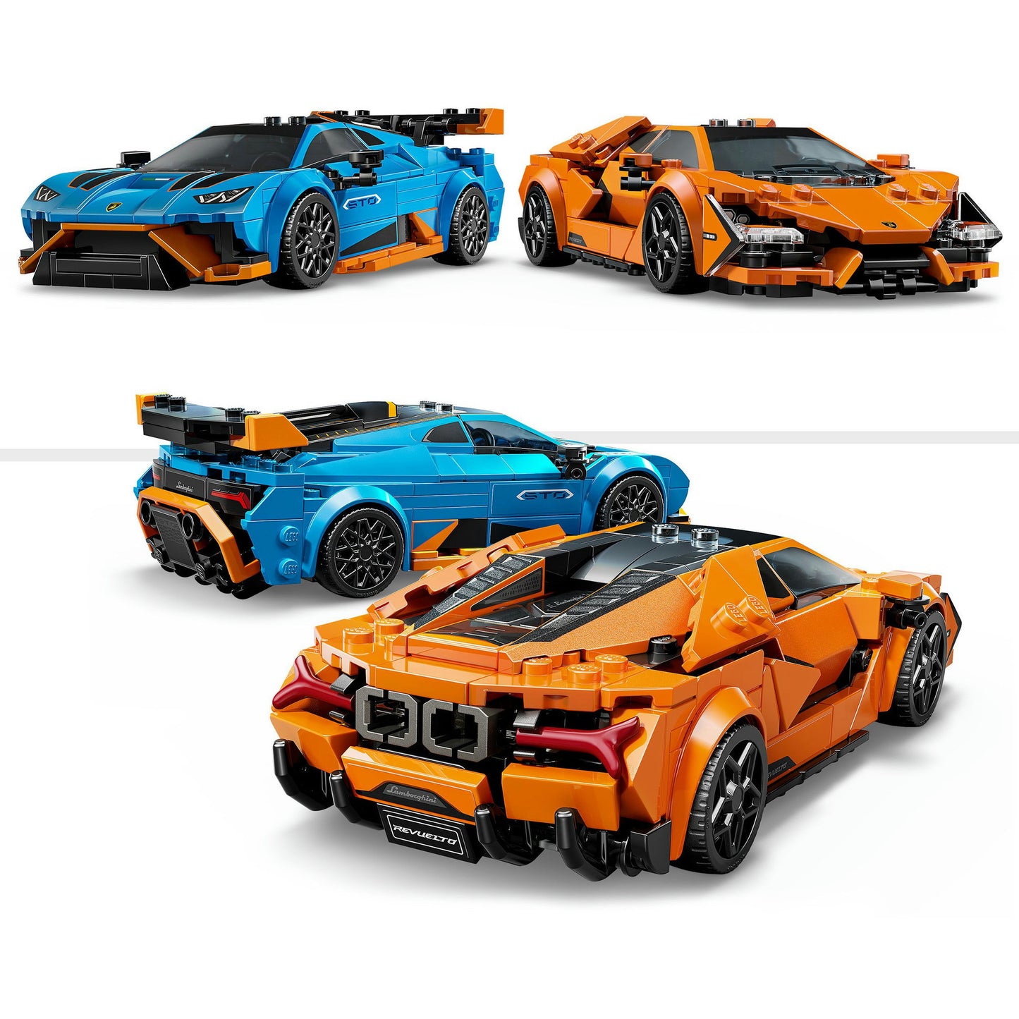 LEGO Speed ​​Champions 77238 Lamborghini Revuelto e Huracan Sto