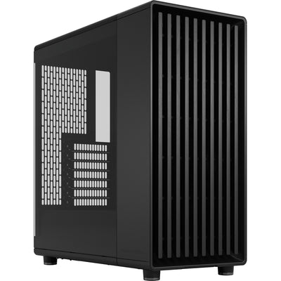 Custodia midi tower Fractal design north momentum edition (quercia nera | 2x USB-A | 1x USB-C | vetro temperato)
