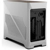 Fractal design era 2 silver mini tower behuizing (zilver | 2x usb-a | 1x usb-c)