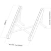 Neomounts por NewStar NSLS010 estándar de laptop plegable
