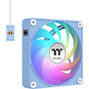 Thermaltake ct120 ex argb sync ventola di raffreddamento per PC hydrangea blue (pacchetto da 3 ventole) ventole per case (azzurro, 3 pezzi, 120 x 120 x 25 mm, pwm)