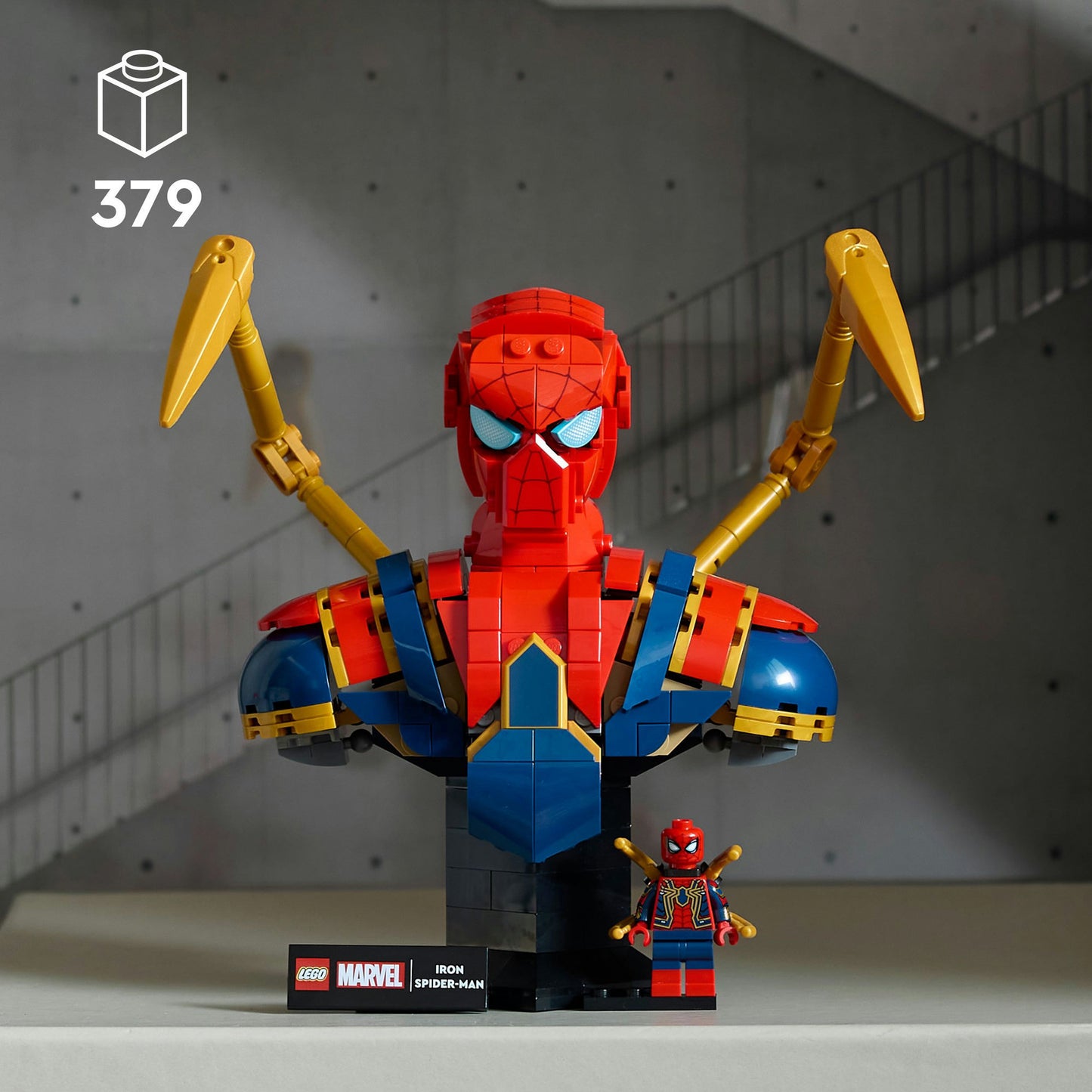 LEGO Super Heroes 76326 Iron Spider-Man Bustio
