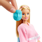 Barbie face mask spa day speelset pop - afbeelding 2