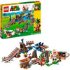 Set de expansión Lego Super Mario: Juguete de construcción con paseo en carro minero de Diddy Kong (71425)