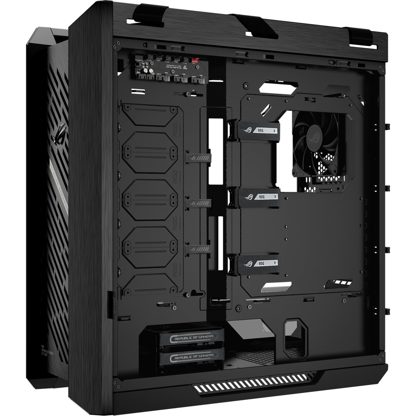 Asus ROG Strix Helios II GX601S Midi Tower Case (Nero | 4x USB-A | 2x USB-C | RGB | Vetro temperato)