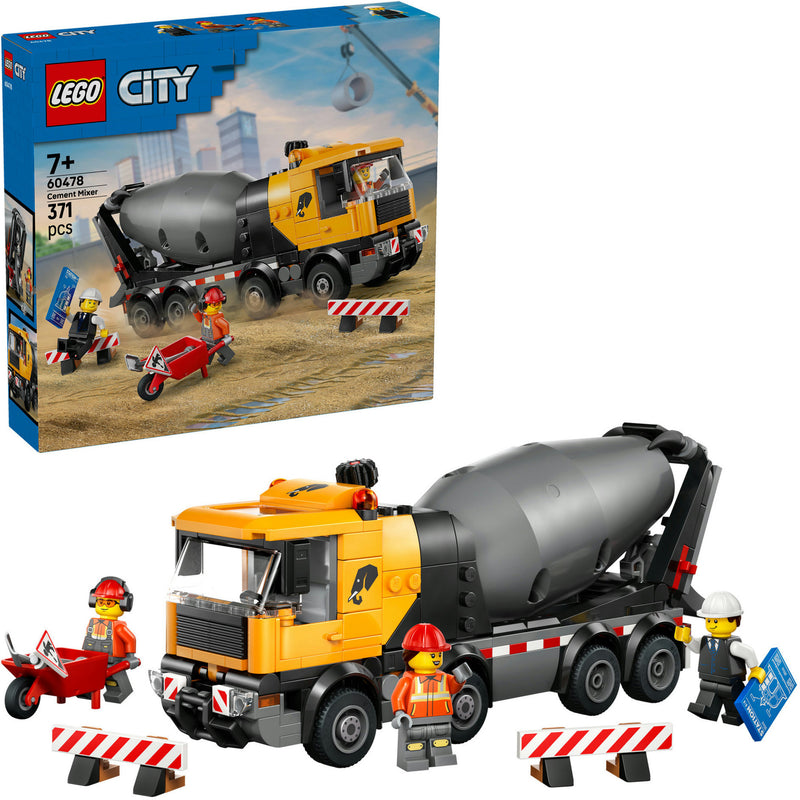 Lego City Great Vehicles 60478 camion di cemento