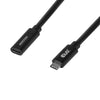 Cavo di prolunga Club 3D USB-C 40 Gbps (nero, 1 metro, 8k 60 Hz, PD 240 watt)