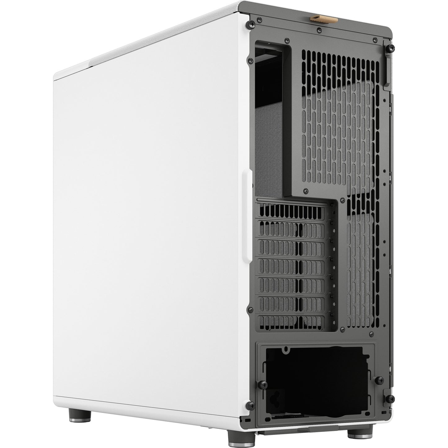 Fractal design north midi tower behuizing (wit houtkleur | 2x usb-a | 1x usb-c)