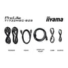Monitor touchscreen Iiyama prolite t1732msc-b2s 17 (nero, VGA, HDMI, porta display, audio, touchscreen)