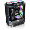 Custodia midi tower Thermaltake the tower 600 (nera | 4x USB-A | 1x USB-C | vetro temperato)