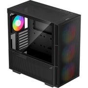 Deepcool ch560 midi tower behuizing (zwart | 1x usb-a | 1x usb-c | rgb | window) - afbeelding 2