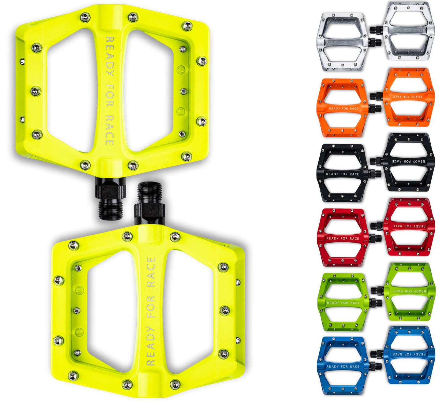 Pedali con piattaforma Rfr flat cmpt