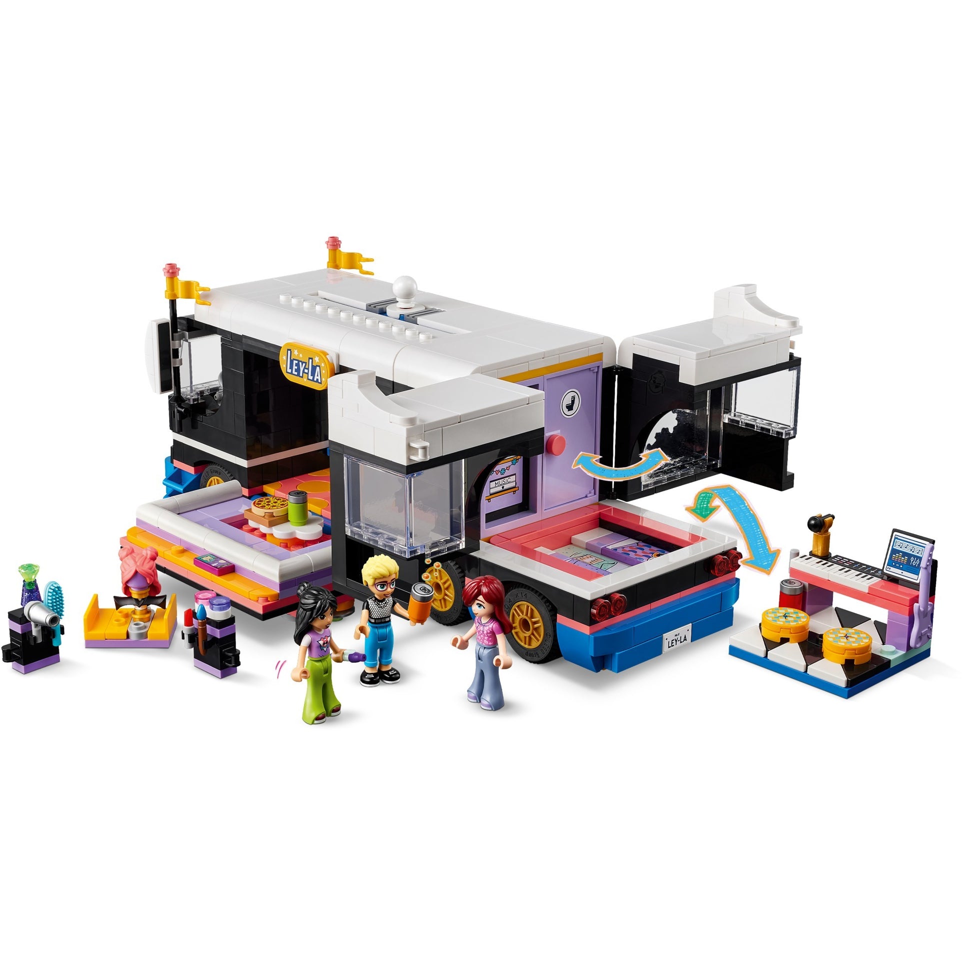Lego LEGO Friends 42619 Autobús turístico de Popstar