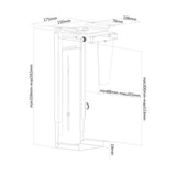 Neomountts PC Office Teun Nm-CPU100BLACK - afbeelding 17