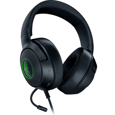 Auriculares supraaurales para juegos Razer Kraken V3 x (negro, RGB, PC, Playstation 4)