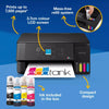 Impresora de inyección de tinta todo en uno epson ecotank et-2922 (negro, escanear, copiar, wi-fi, incluye hasta 3 años de tinta, c11cl63416)