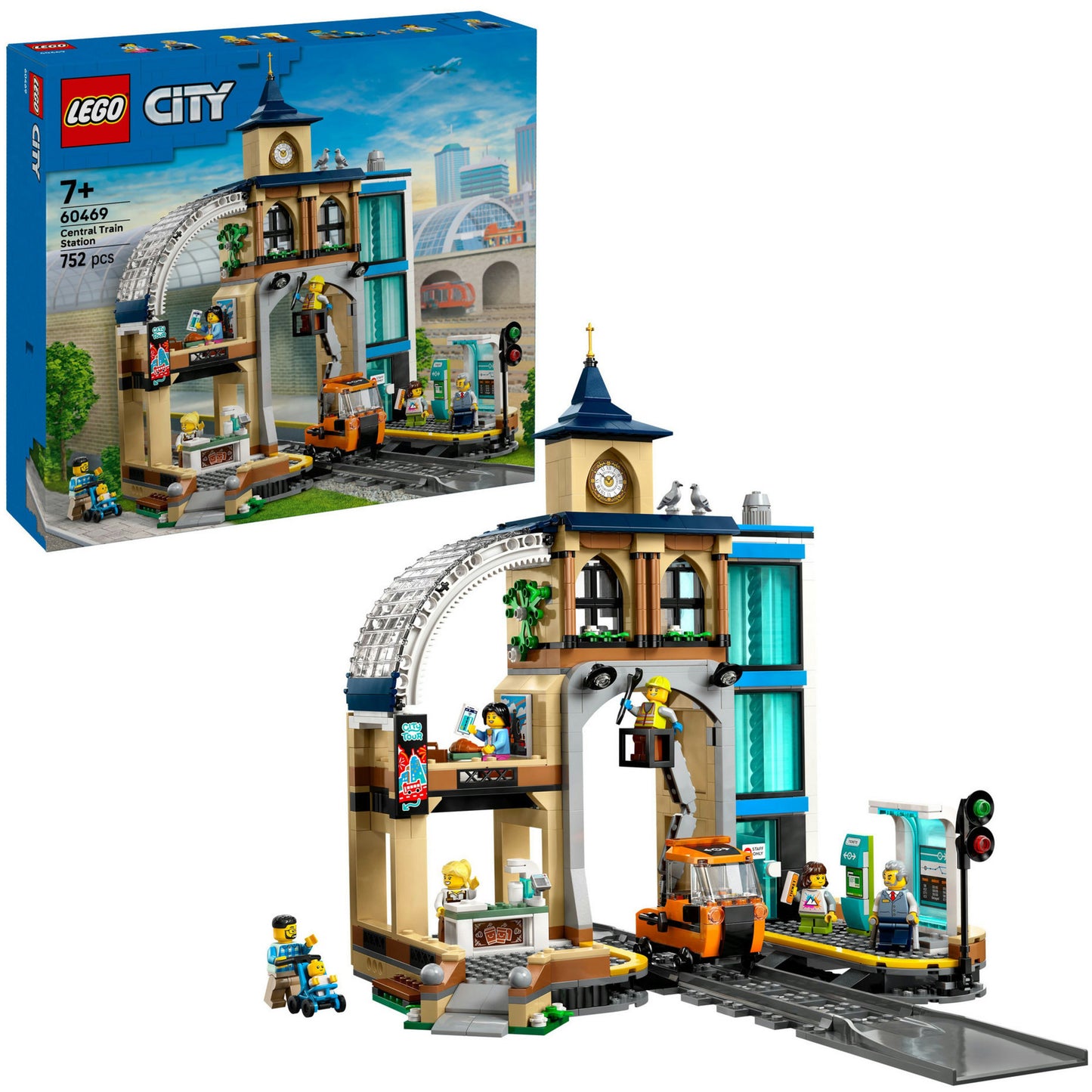 Accogliente LEGO 60469 City Trains Central Station