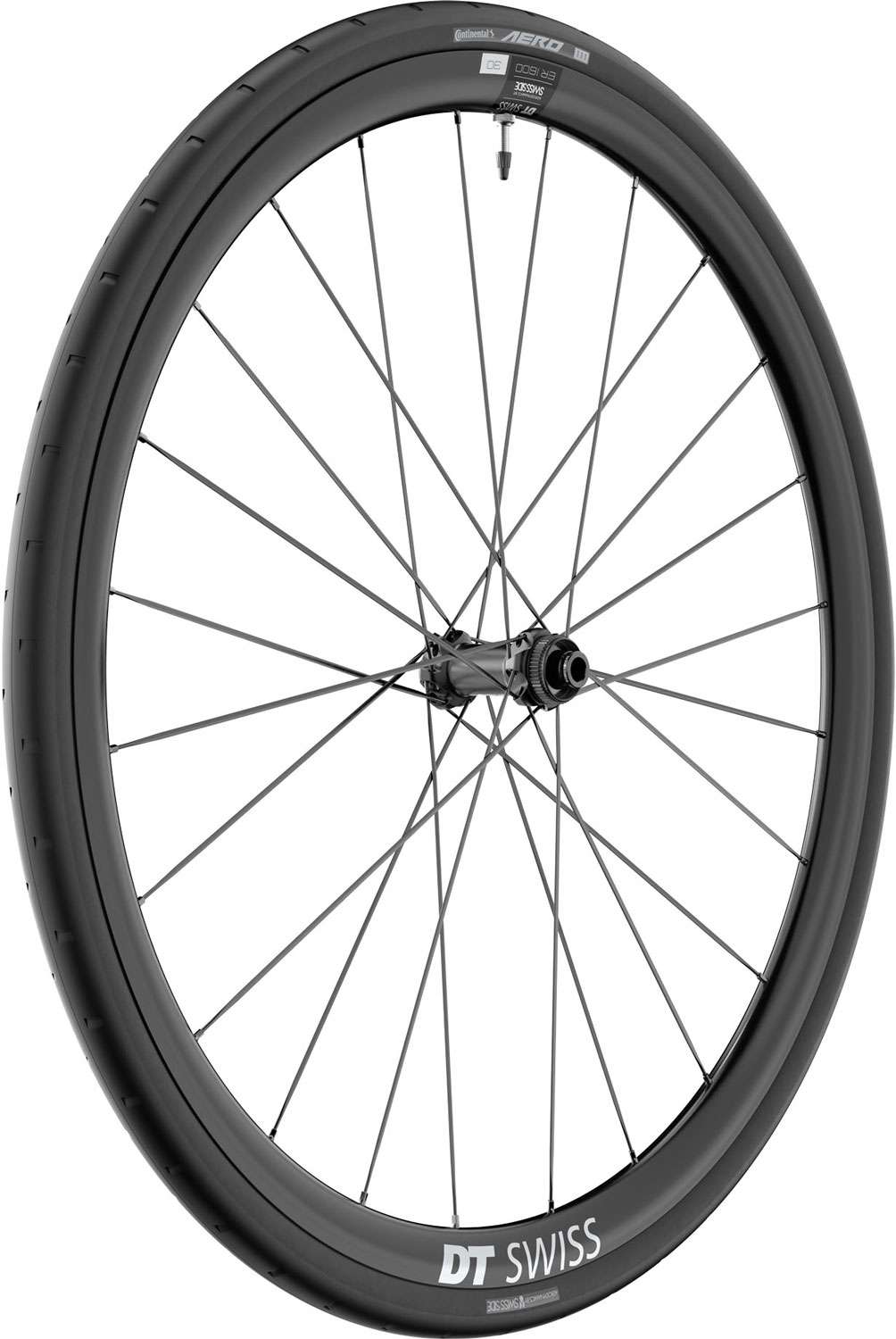 Rueda delantera dt swiss er 1600 spline® wts db 28 cl 30mm