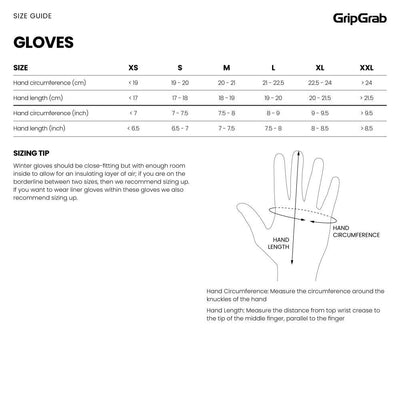Gripgrab ride ii waterproof - guanti invernali