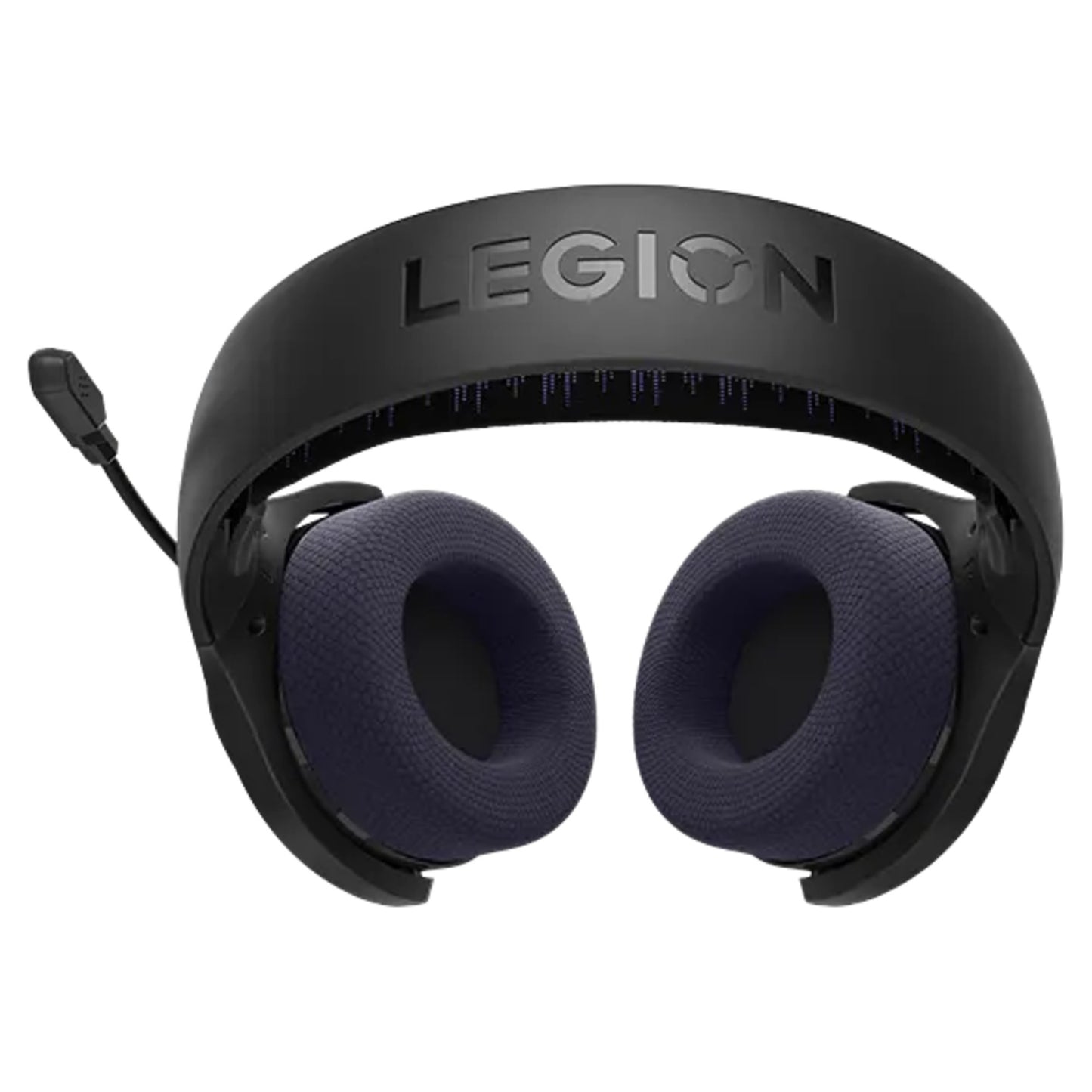 Cuffie da gioco wireless Lenovo Legion H410 Cuffie da gioco over-ear (Nero Viola, Bluetooth, 2,4 GHz, Playstation 4, Playstation 5, Nintendo Switch, PC)