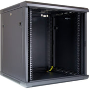 Inter-tech wandbehuizing sma-6612 server rack (zwart) - afbeelding 2
