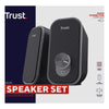 Trust ador 2.0 juego de altavoces Altavoz para PC (negro gris)
