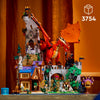 Lego ideas - mazmorras de dragones: la historia del juguete de construcción del dragón rojo (21348)