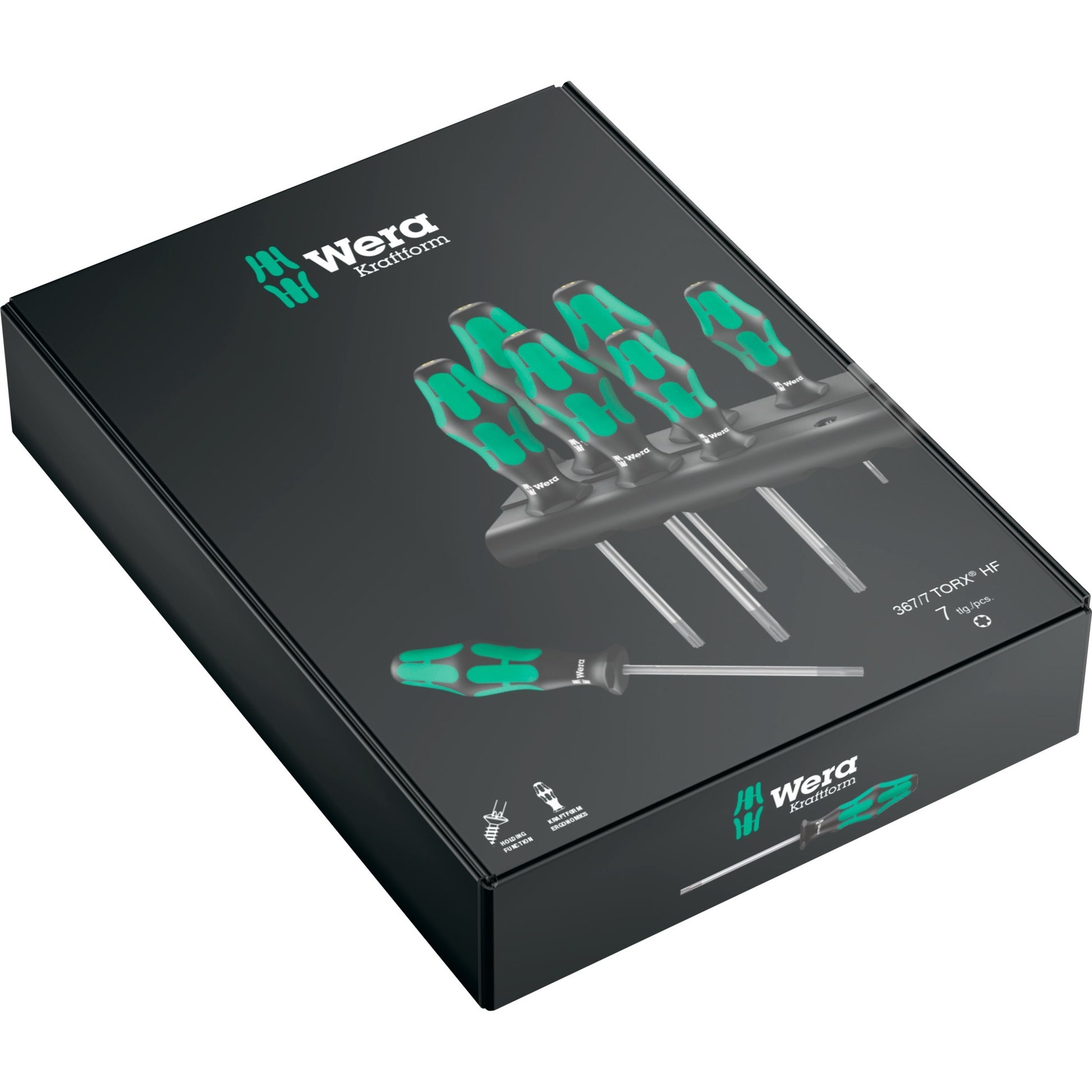 Wera 367 7 Torx HF Cavivitore set kraftform plus +