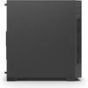 Sharkoon s25 silent midi tower behuizing (zwart | 2x usb-a | 1x usb-c)
