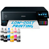 Stampante a getto d'inchiostro all-in-one Epson ecotank et-8550 (nero, USB, WLAN, scansione, copia)