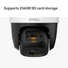 Imou cruiser dual 2 pro beveiligingscamera (wit, 4mp, wifi 6, lan)