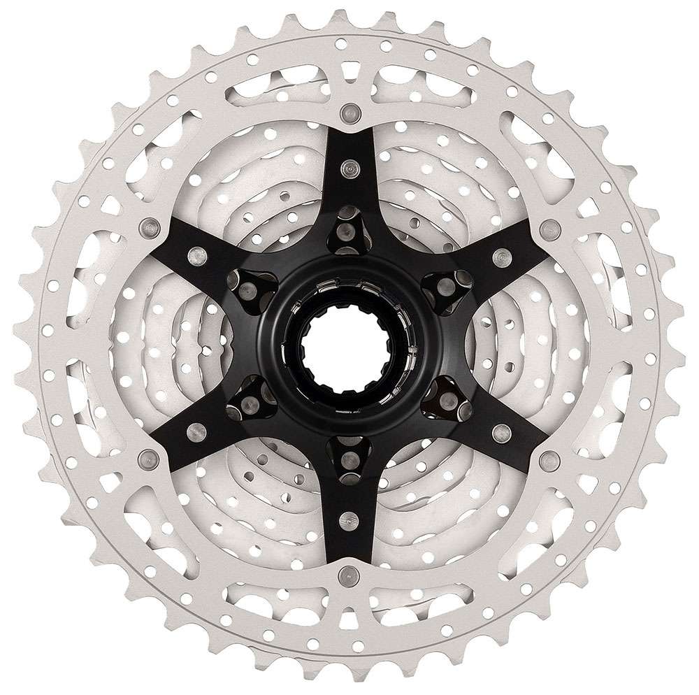 SunRace csms8 cassette 11 speed 11-46t. zilver in box