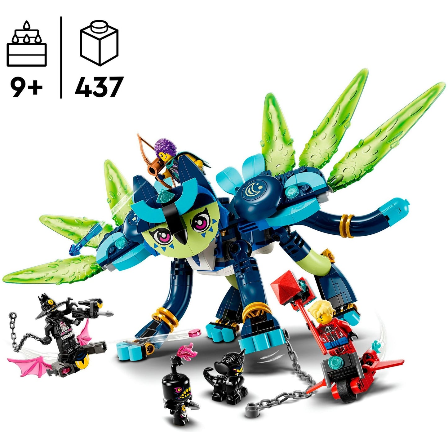 Lego Lego Dreamzzz 71476 Zoey e Zian de Kattenuil