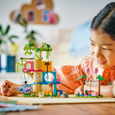 Lego friends 42666 kattenverjaardagsfeestje en boomhut
