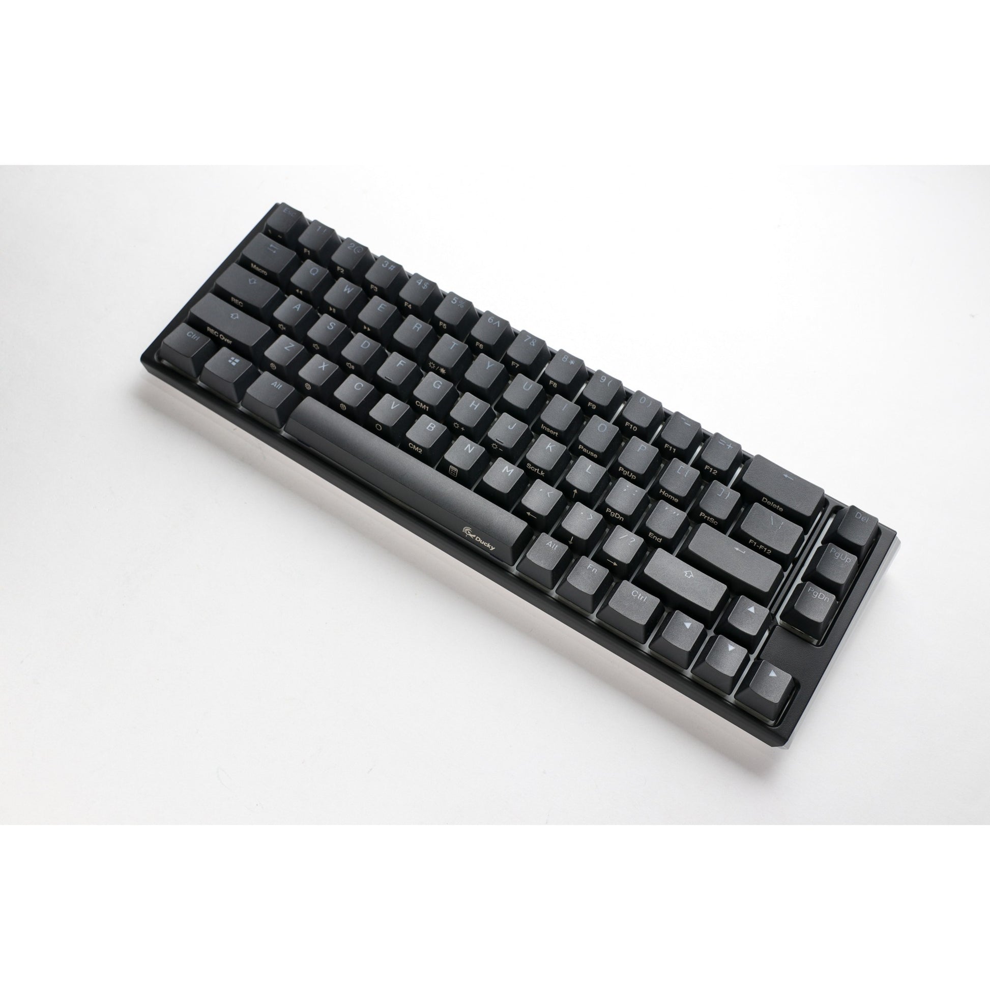 Ducky one 3 classic sf rgb mechanisch toetsenbord (zwart, us lay-out (qwerty), cherry mx brown, 65%, rgb leds, double-shot pbt, hot-swappable, quack mechanics)