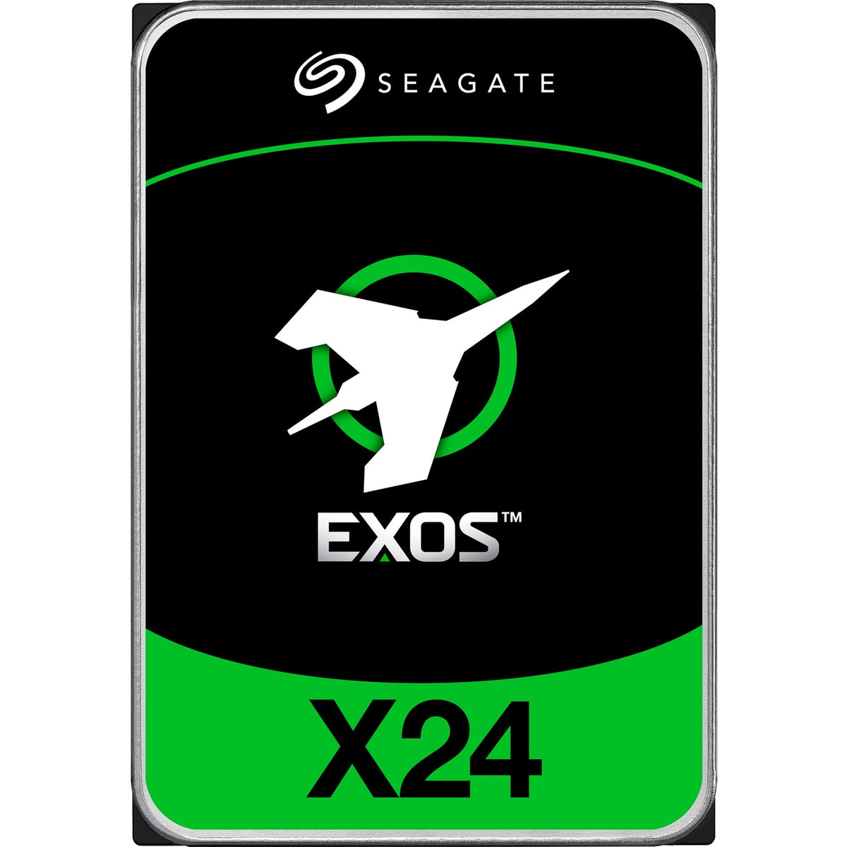 Seagate exos x24 20 tb harde schijf (st20000nm002h, sata 600, 24 7)