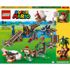 Set de expansión Lego Super Mario: Juguete de construcción con paseo en carro minero de Diddy Kong (71425)