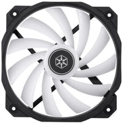 Silverstone shark force 160 argb case fan (zwart, 160 x 160 x 25 mm, pwm) - afbeelding 2