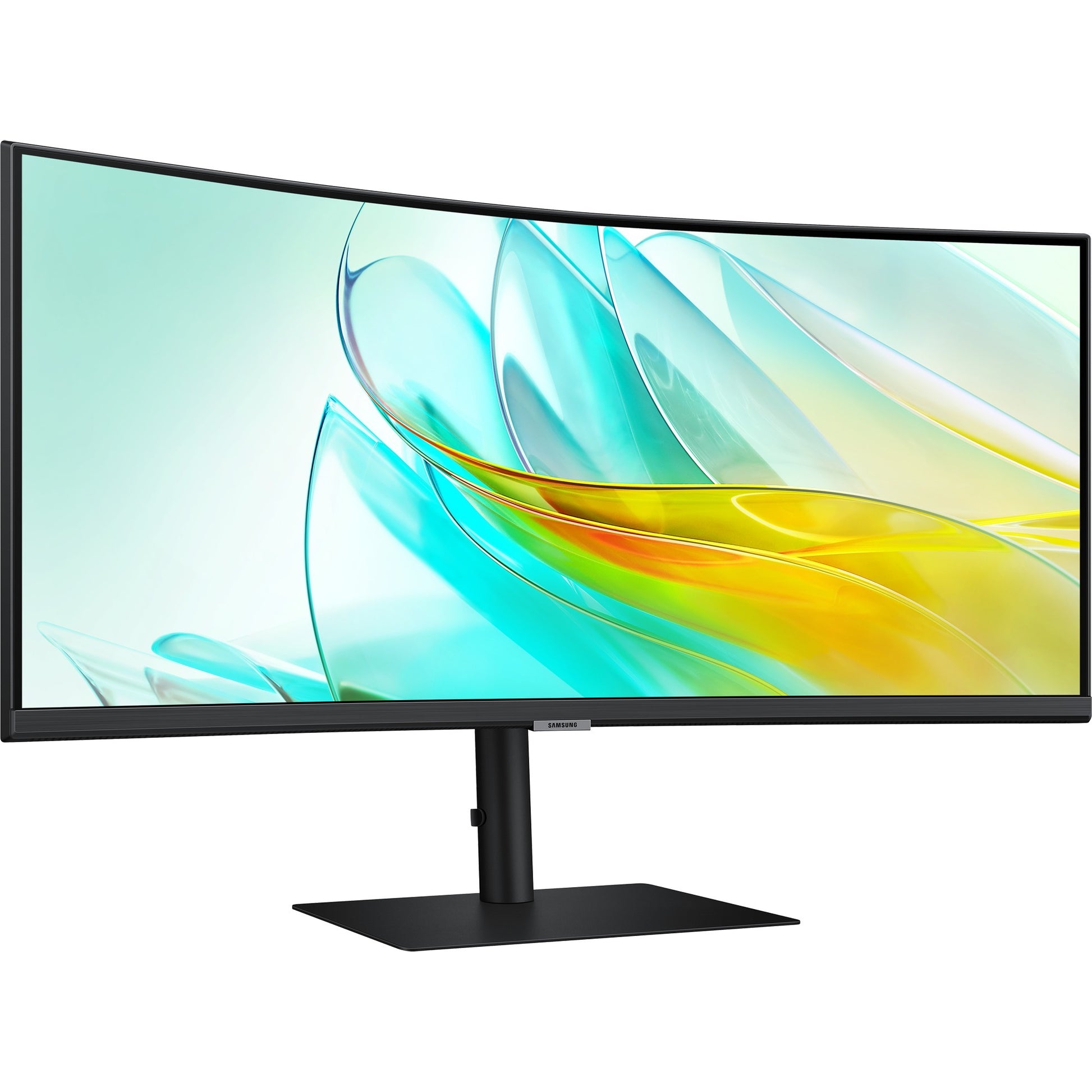 Monitor ultrawide curvo Samsung Viewfinity S6 S65UC 34 (nero, HDMI, Displayport, 3x USB-A, USB-B, USB-C, RJ-45)