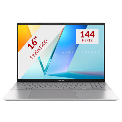 Asus vivobook s16 s3607aa-sh016w 16 copilot+ laptop (argento | ultra 7 355 | grafica Intel Arc | 32 GB | SSD da 1 TB | OLED)