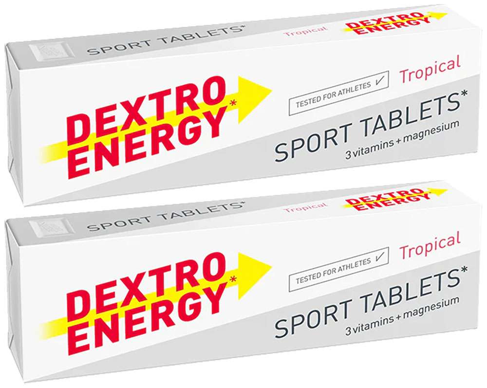 Dextro energía pastillas deportivas 2x47g