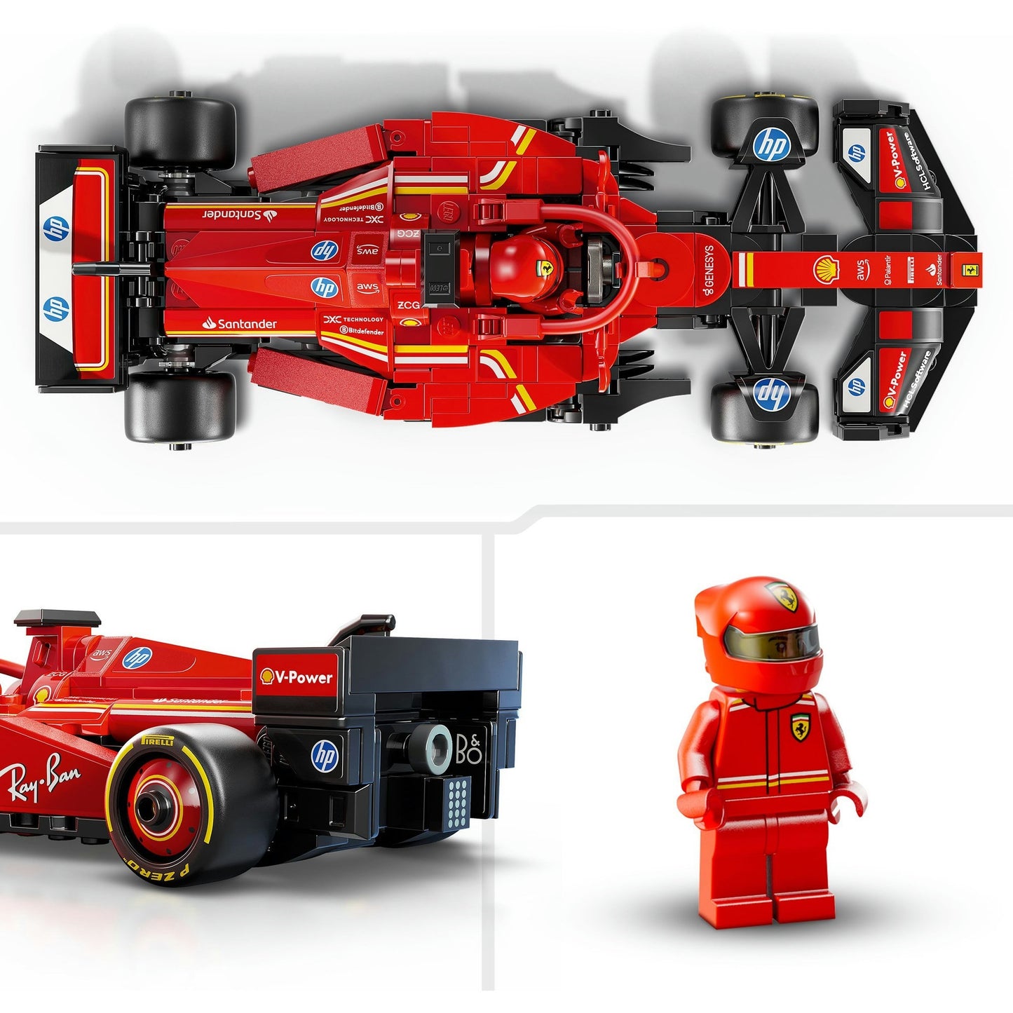 LEGO Speed ​​Champions 77242 Ferrari SF-24 F1 Racing Car