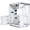 Apnx v1-w-wt-v1 midi tower behuizing (wit houtkleur | 2x usb-a | 1x usb-c | window)