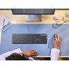 Tastiera wireless Trust vaiya (nera, layout americano, bluetooth 2,4 GHz)